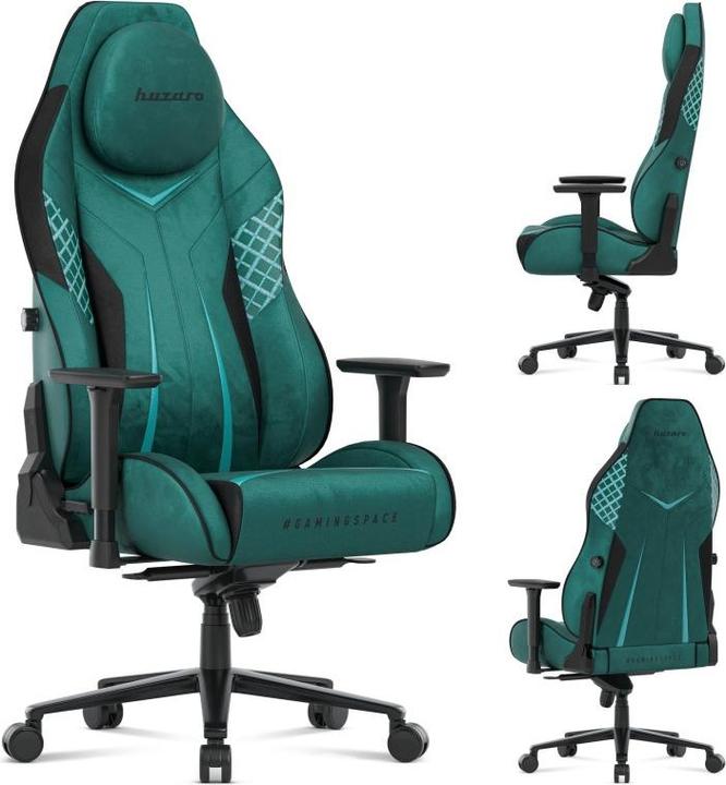 Produktbild Huzaro Fotel gamingowy zamszowy Force 8.3 Green