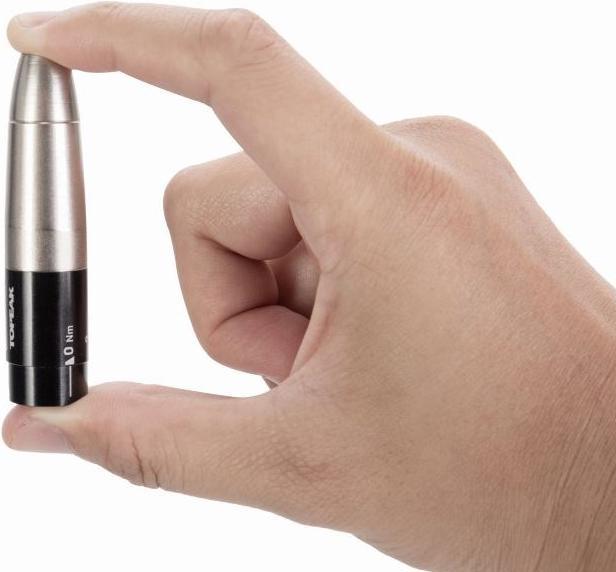 Actual product image Topeak Nano TorqBarX X Wrench 2-6Nm with 5 Tool Bits