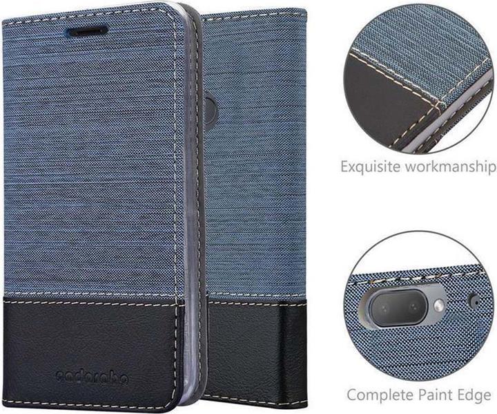 Actual product image Cadorabo Book Jeans Optics Cover (HTC Desire 12+)