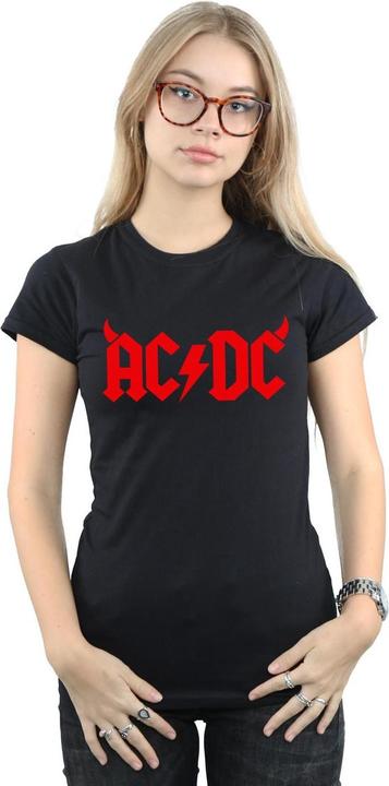 Produktbild AC/DC Horns Logo TShirt aus Baumwolle (S)