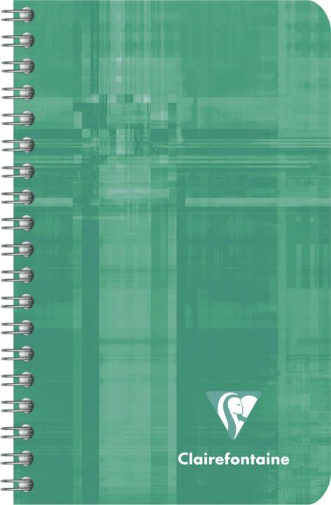 Immagine prodotto Clairefontaine Taccuino a spirale (7,5 x 12 cm, Quadretti, Copertina rigida)