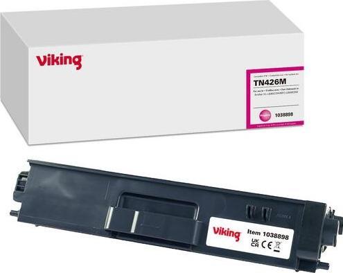 Actual product image Viking Toner cartridge Compatible Brother TN426M Magenta