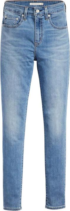 Actual product image Levis Womens/Ladies 721 Leather Patch High Rise Skinny Jeans (26)