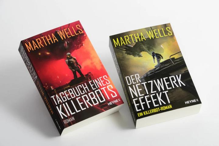 Actual product image Tagebuch eines Killerbots (German, Martha Wells, 2019)