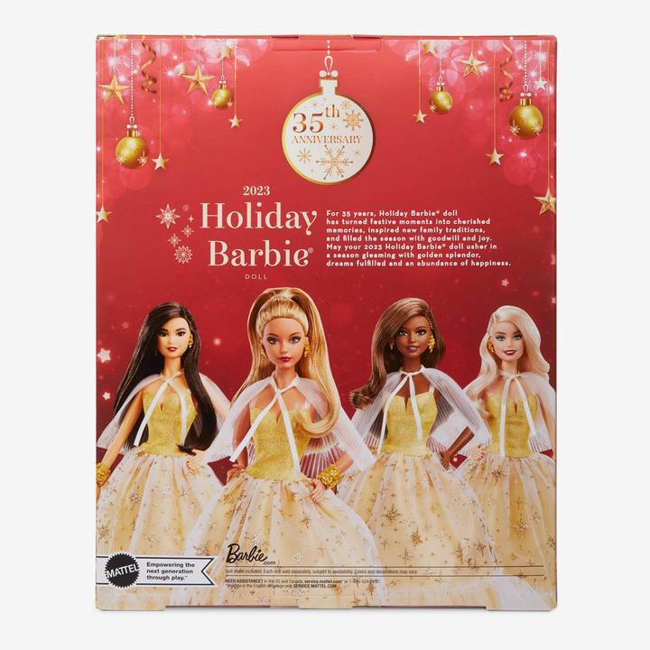 Actual product image Barbie Signature Holiday Doll 3
