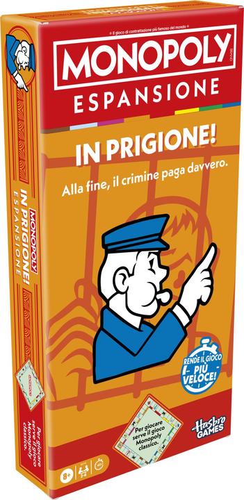 Immagine prodotto Hasbro Monopoly Espansione - In Prigione! (Italiano)
