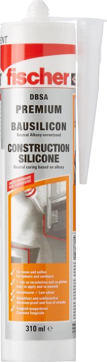 Fischer Building silicone (0.37 kg, Transparent)