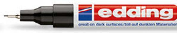 Produktbild Edding 780 Glanzlack Marker (Schwarz, 0.80 mm, 1 x)
