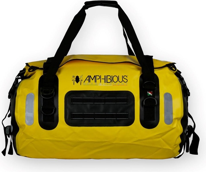 Actual product image Amphibious Wasserdichte Motorradtasche Voyager II 60L mit Gurten MA-03 (60 l)