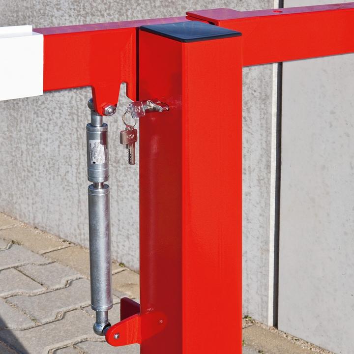 Image du produit Moravia Barrière manuelle COMPACT 3500 mm Vérin à gaz et support pendulaire