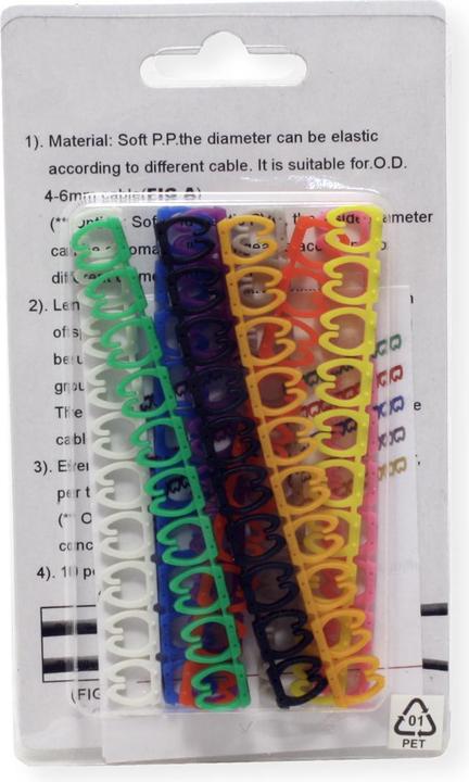 Productafbeelding Value Kabelmerker Set van 10 stuks