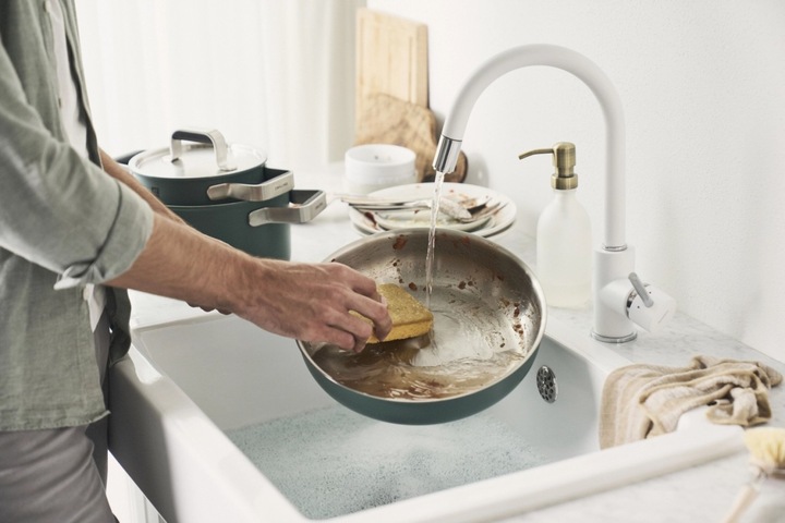 Produktbild Zwilling Pure Bratpfanne unbeschichtet 28cm Grün (28 cm, Bratpfanne, Edelstahl)