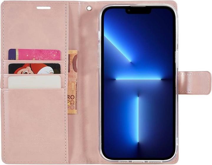 Produktbild iPhone 14 Pro Max - Blue Moon Etui Hülle roségold (Apple iPhone 14 Pro Max)
