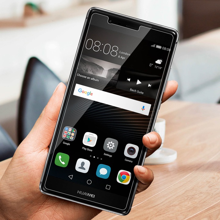 Produktbild Avizar Kristallklare Folie, Glas-Displayschutz (1 Stück, Huawei P9)