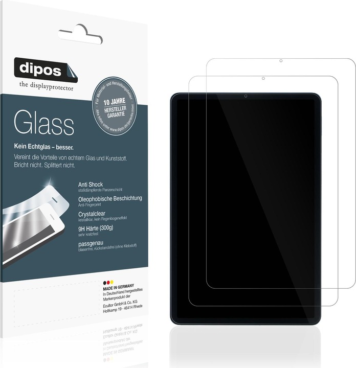 Dipos Displayschutz Anti-Shock (2 Stück, Xiaomi Pad 5)