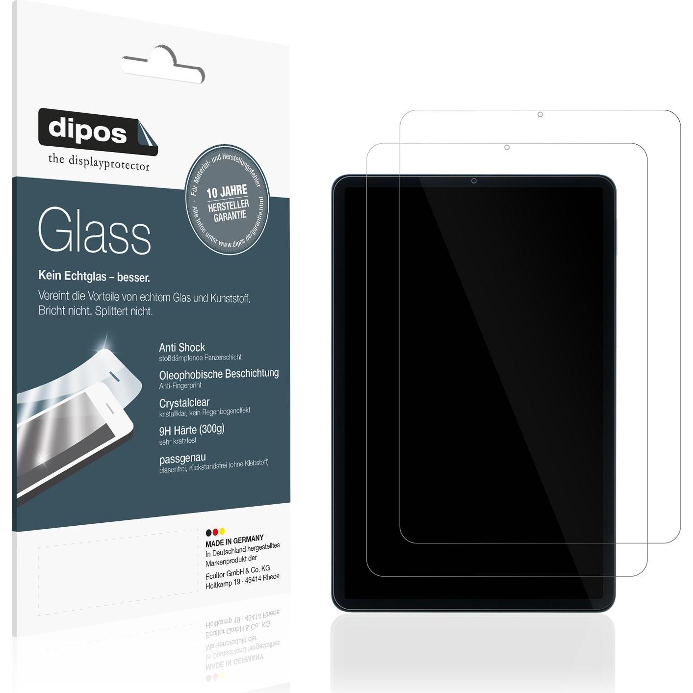 Dipos Displayschutz Anti-Shock (2 Stück, Xiaomi Pad 5), Tablet Schutzfolie