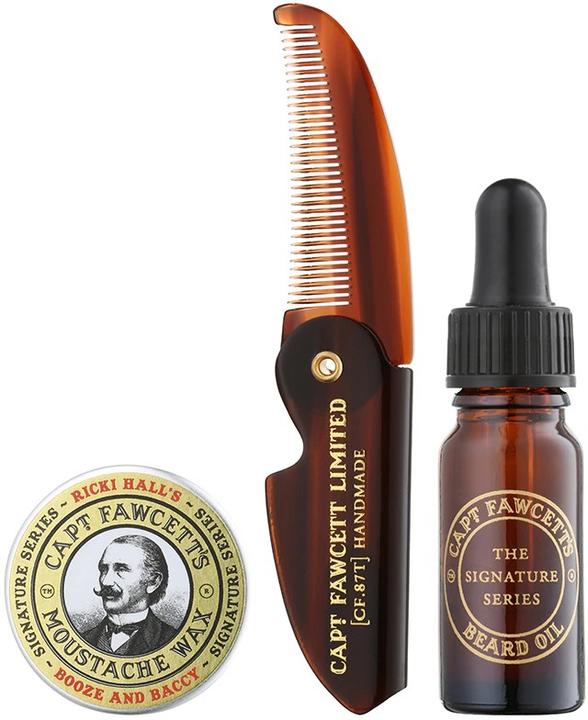 Actual product image Captain Fawcett Grooming Survival Kit