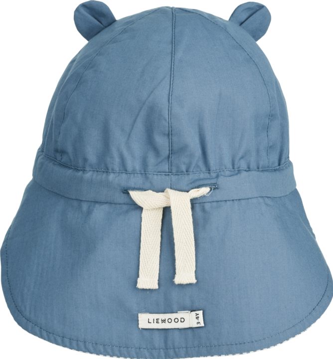 Actual product image Liewood Gorm Umkehrbarer Sonnenhut Stripe Wave