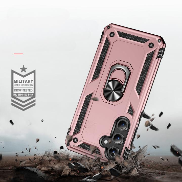 Actual product image Cover-Discount FE - Robust back cover with kickstand (Samsung Galaxy S24 FE)