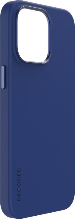 Actual product image Decoded AntiMicrobial Silicone Backcover iPhone 15 Pro Max Galactic Blue (Apple iPhone 15 Pro Max)