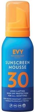 Immagine prodotto Evy Sport LSF30 Mousse solare da viaggio per esterni 100ml (Crema solare, SPF 30, 100 ml, 0.10 g)