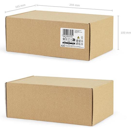 Thumbnail - Partydeco, Kerzen, Schwarze Kugelkerze - 8cm (6stk) (6 Stk.)