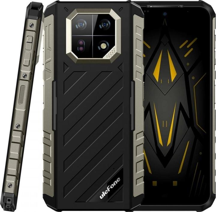 Immagine prodotto Ulefone Smartphone Armor 22 schwarz 8GB/256GB ohne Ladegerät (256 GB, Nero, 6.58", Doppia SIM)