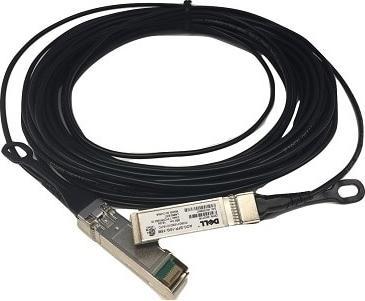Dell NETWORKING CABLE SFP+ TO SFP+ 10 GbE Active Optical (Optics included) Cable10 Meter Customer Kit (10 m)