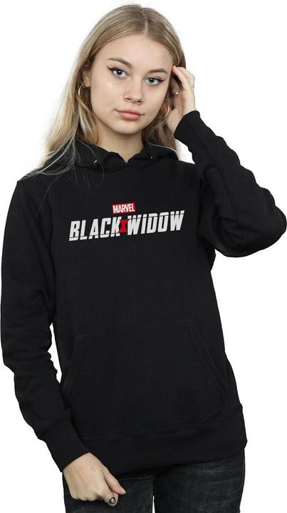 Produktbild Black Widow Movie Logo Kapuzenpullover (S)