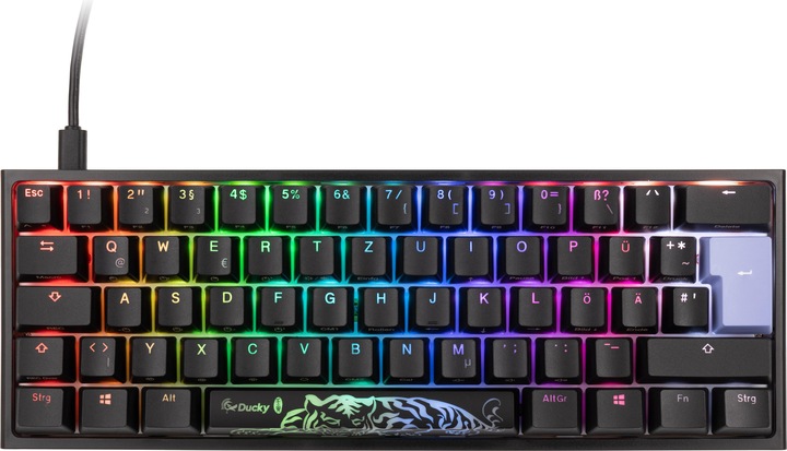 Productafbeelding Ducky One 2 Pro Mini Gaming Toetsenbord, RGB LED - Cherry (NL, Bedraad)