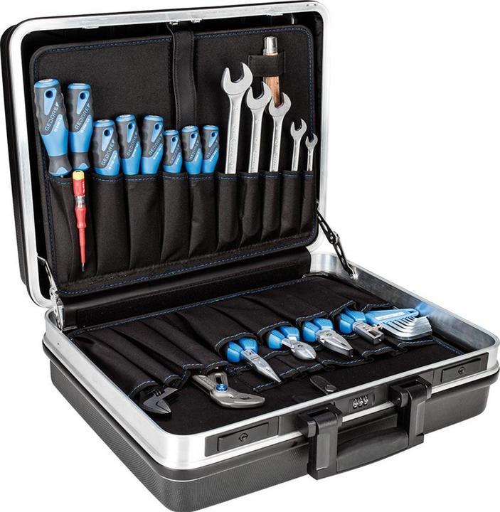 Actual product image Gedore 0400 tool assortment in case (74 pieces)