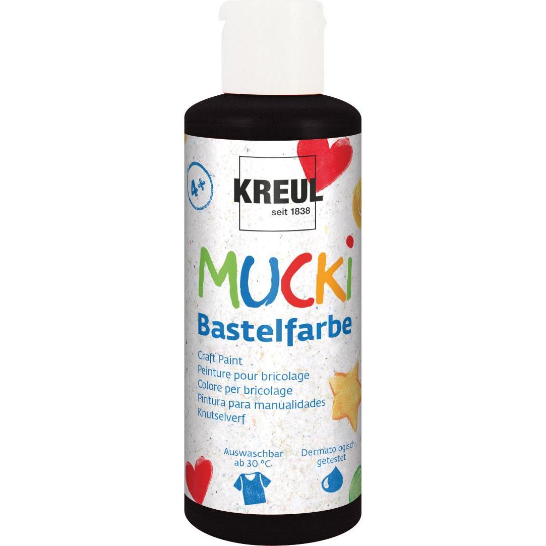 Mucki, Künstlerfarbe + Bastelfarbe, Bastelfarbe (Rosa, 80 ml)