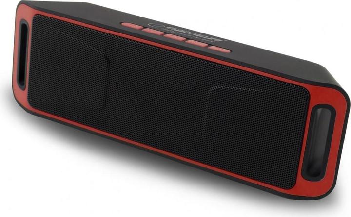 Actual product image Esperanza EP126KR FOLK - Bluetooth speaker with integrated FM radio (USB power delivery)