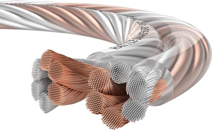 Actual product image Oehlbach D1C356 Loudspeaker cable 2 x 6 mm² Transparent 1 pc. (6 m, 6 mm²)