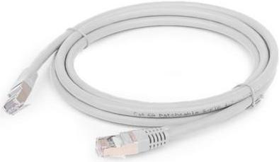 Produktbild Gembird PP6A-LSZHCU-1.5M patchcord RJ45, cat. 6A, SFTP, LSZH, 1.5m, silver (SFTP, CAT6a, 1.50 m)