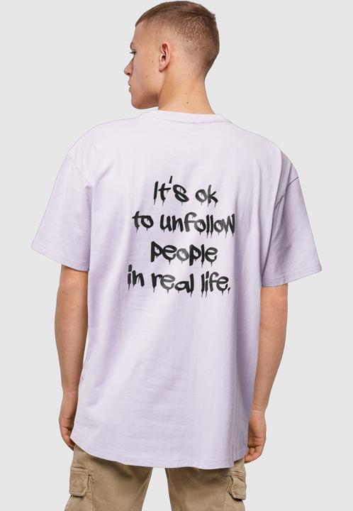 Produktbild Merchcode Unfollow front X Oversize Tee - 112215 (M)