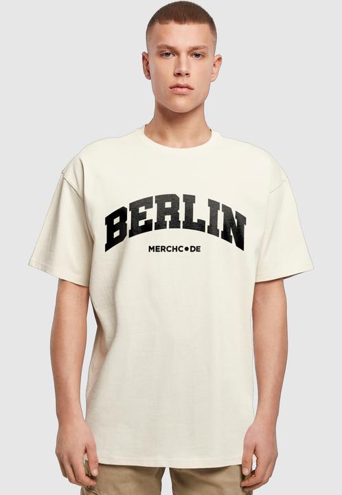 Produktbild Merchcode Berlin Wording - Heavy Oversize Tee - 117503 (S)
