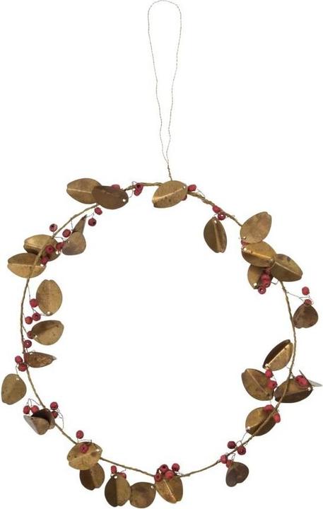 House Doctor Wreath, HDAuric, gold