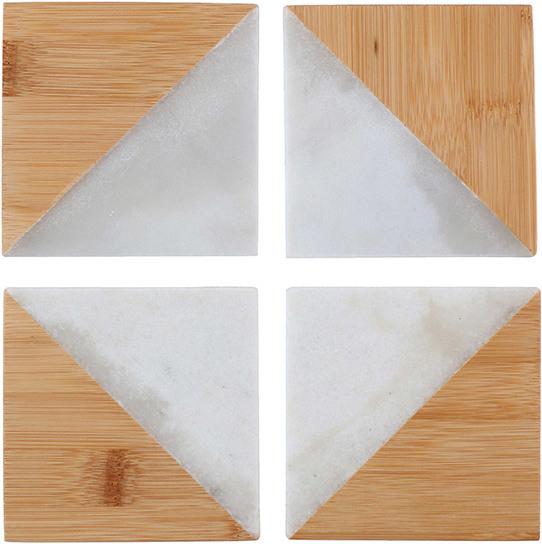 Produktbild alpina Untersetzer (4x, Glasuntersetzer)