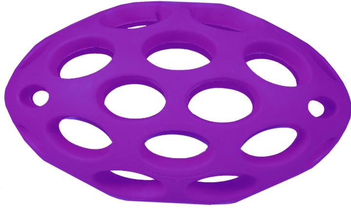 Produktbild JW Hunde-Spielzeug Hol-ee Football Medium, Ø 15 cm, Assortiert (Kauspielzeug Hund)
