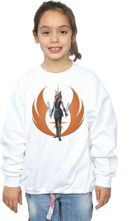 Immagine prodotto Star Wars Clone Wars Ahsoka Rebel Pose Felpa Ragazze (104)
