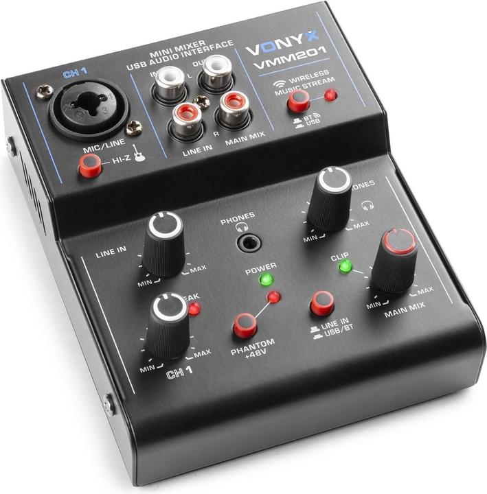 Produktbild Vonyx Mischpult VMM201 (Studio- und Livemixer)