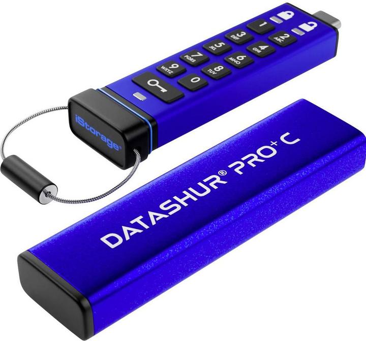 Produktbild iStorage datAshur PRO+ Type C (128 GB, USB-C)