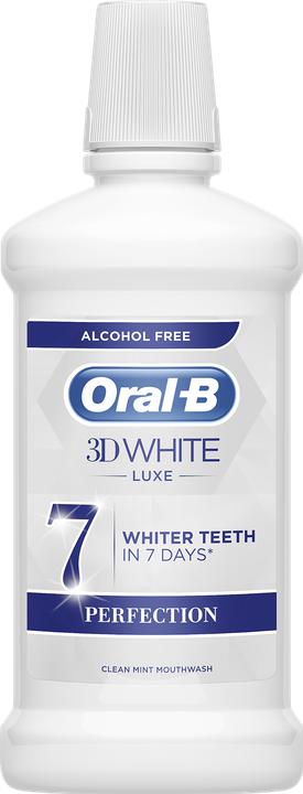 Actual product image Oral-B 3D White Luxe (500 ml, Mouthwash)