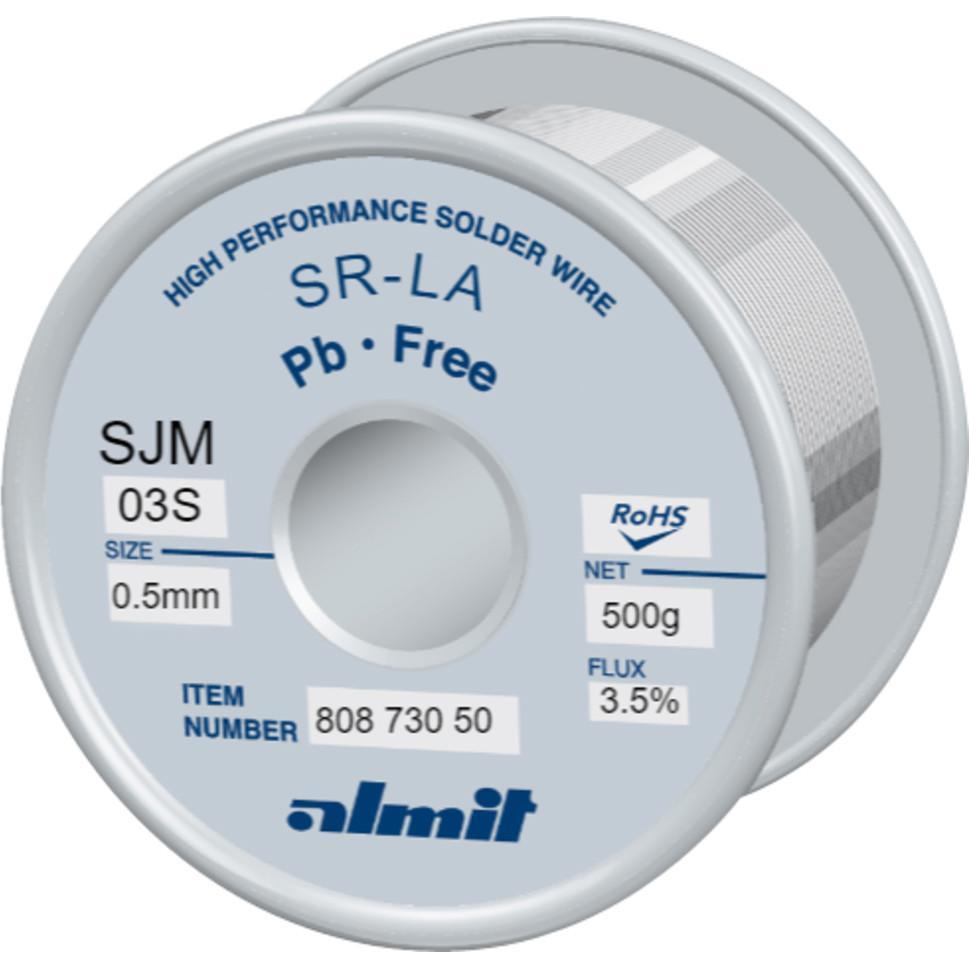 Almit Lötdraht, SR-LA SJM-03-S, 0,5 mm, 500 g, Lötgerät Zubehör