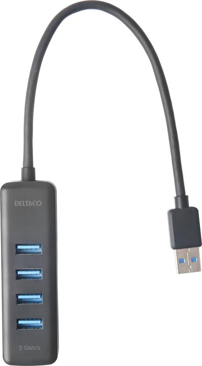 Immagine prodotto Deltaco UH-734 (USB-A, 4 porte)