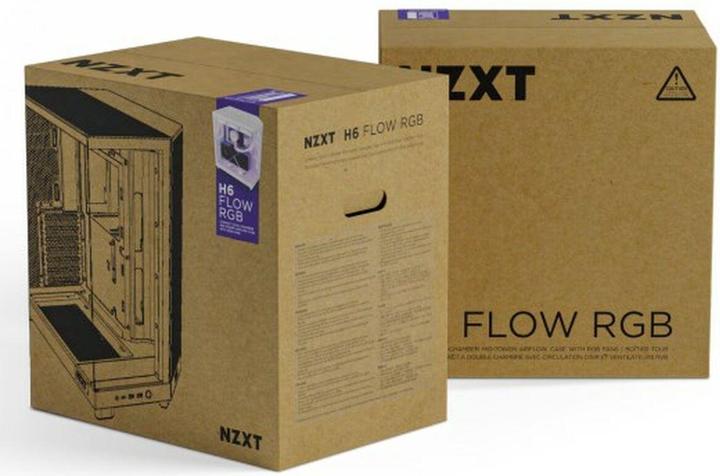 Produktbild NZXT H6 Air Flow RGB (mATX, Mini-ITX, ATX)