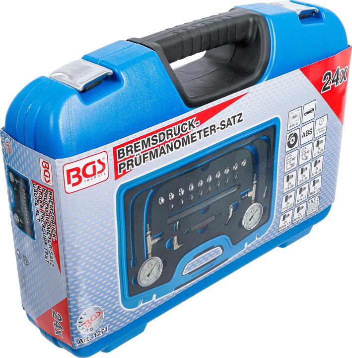 Produktbild BGS Bremsdruck-Prüfmanometer-Satz