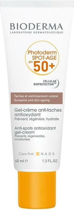 Image du produit Bioderma Photoderm Spot-Age SPF50+ (Crème solaire visage, SPF 50, 40 ml, 58 g)