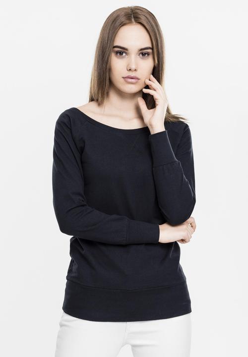 Produktbild Urban Classics Ladies Wideneck Crewneck (L)